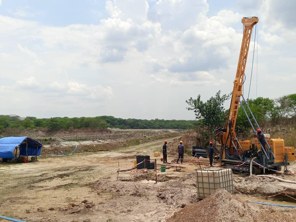 Tierra Resource Technologies diamond drilling rig in operation
